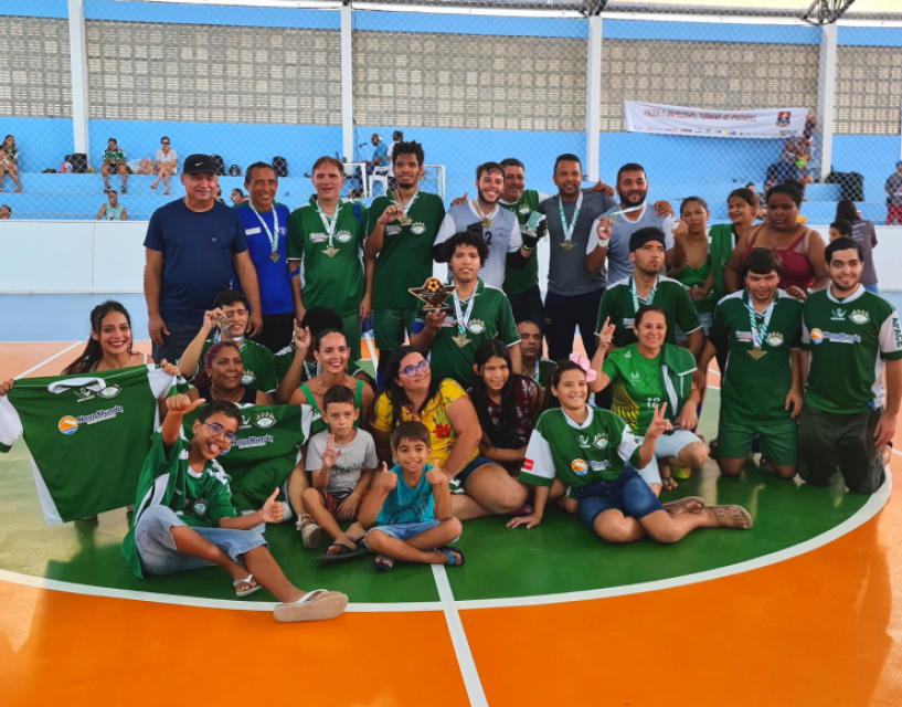 No primeiro Regional Nordeste de Futebol de Cegos realizado no novo ginásio do ICPAC, APACE conquista o título após 10 anos