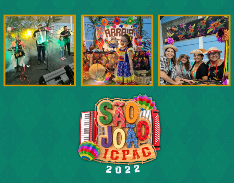 ICPAC realiza festa junina para comemorar o São João ao lado de usuários, profissionais e familiares