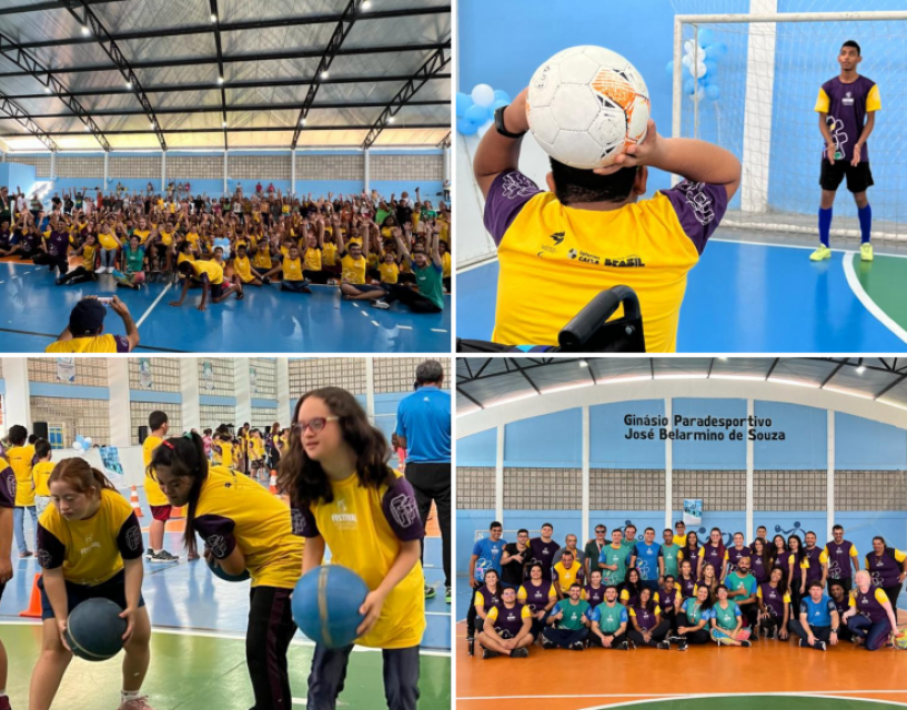 ICPAC sediou primeira etapa do ano do Festival Paralímpico 2023. Segunda etapa será em setembro.