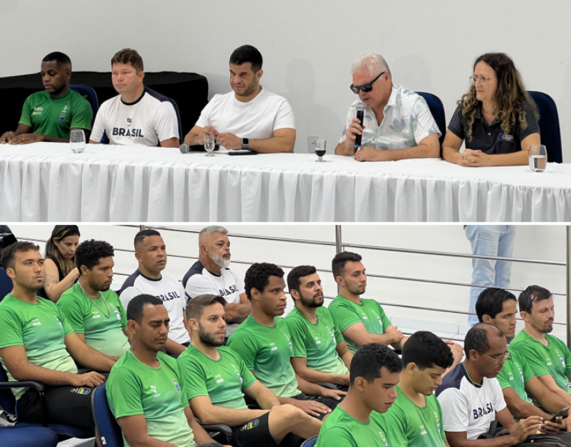Seleção Brasileira de Futebol De Cegos se apresenta oficialmente ao Centro De Referência de João Pessoa – ICPAC, para se preparar para os Jogos Paralímpicos de Paris 2024